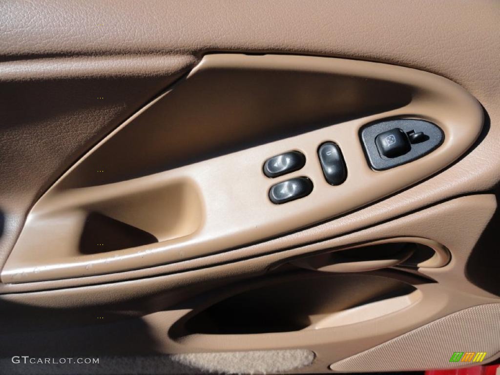1997 Mustang GT Coupe - Laser Red Metallic / Saddle photo #10