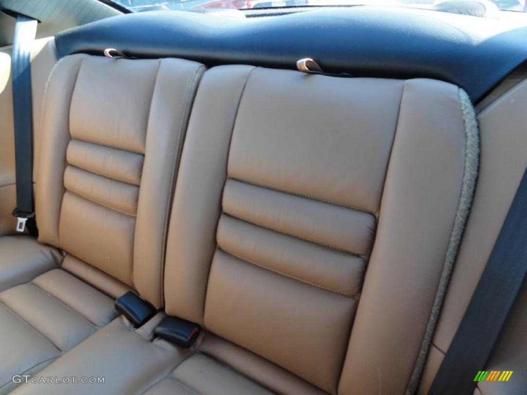 1997 Mustang GT Coupe - Laser Red Metallic / Saddle photo #17