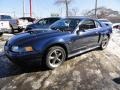 2001 True Blue Metallic Ford Mustang GT Coupe  photo #1