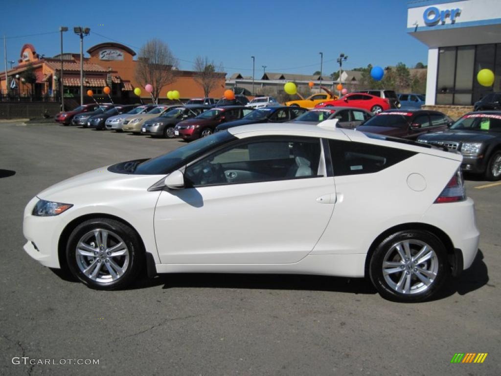 Premium White Pearl 2011 Honda CR-Z EX Sport Hybrid Exterior Photo #45886241