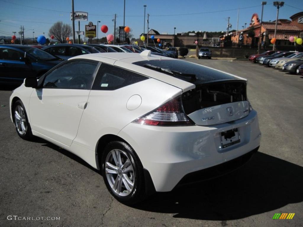 Premium White Pearl 2011 Honda CR-Z EX Sport Hybrid Exterior Photo #45886256