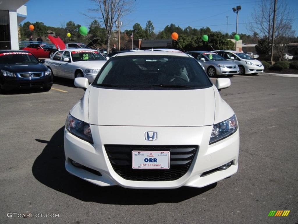 Premium White Pearl 2011 Honda CR-Z EX Sport Hybrid Exterior Photo #45886295
