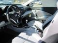 2011 Honda CR-Z Gray Fabric Interior Prime Interior Photo