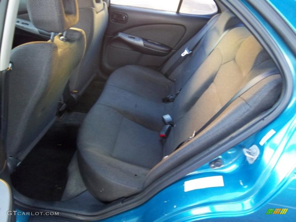 2003 Sentra SE-R - Vibrant Blue Metallic / Stone Gray photo #7