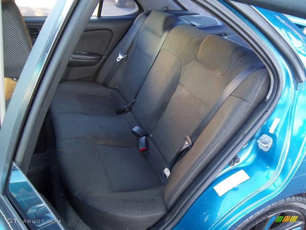2003 Sentra SE-R - Vibrant Blue Metallic / Stone Gray photo #8
