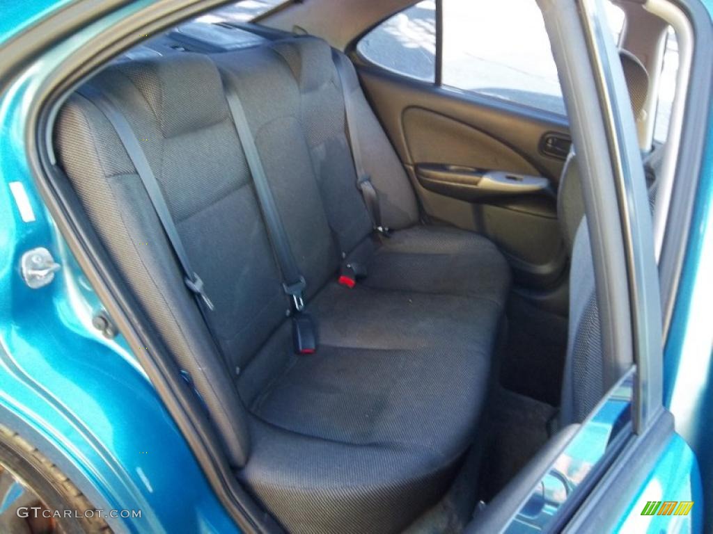 2003 Sentra SE-R - Vibrant Blue Metallic / Stone Gray photo #9