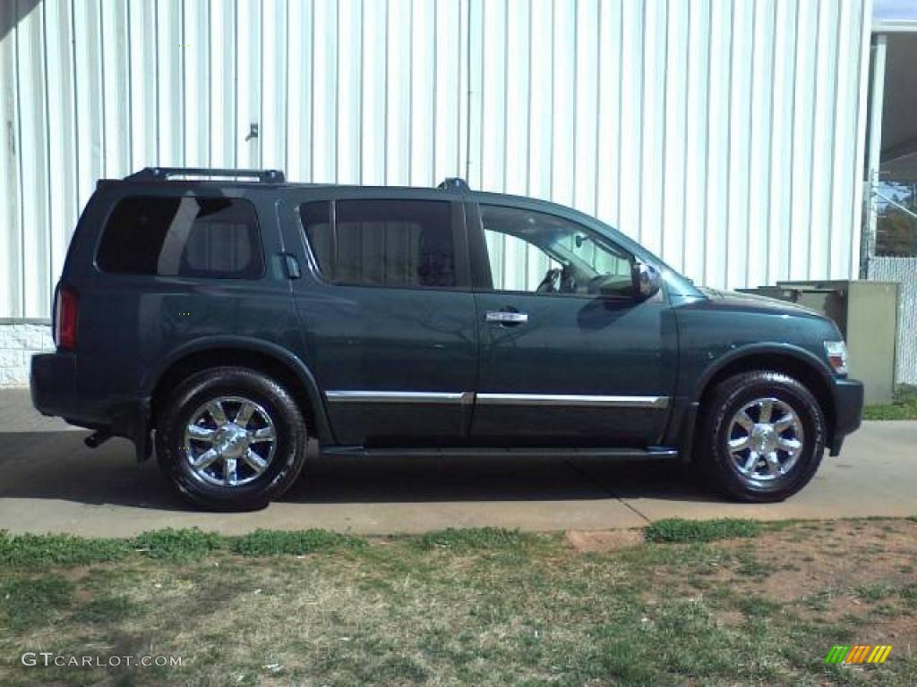Jade Green Metallic 2004 Infiniti QX 56 4WD Exterior Photo #45887429