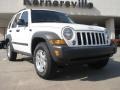 Stone White 2006 Jeep Liberty CRD Sport 4x4
