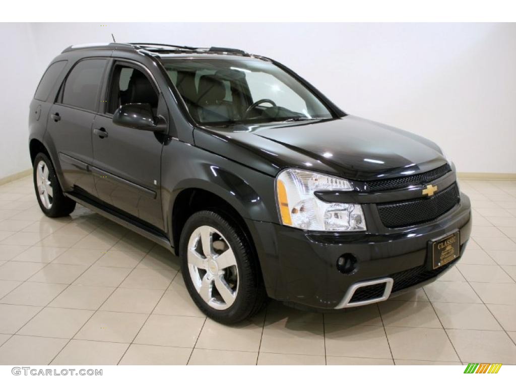 Black Granite Metallic 2008 Chevrolet Equinox Sport AWD Exterior Photo #45890367