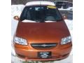 2005 Spicy Orange Metallic Chevrolet Aveo LS Hatchback  photo #2