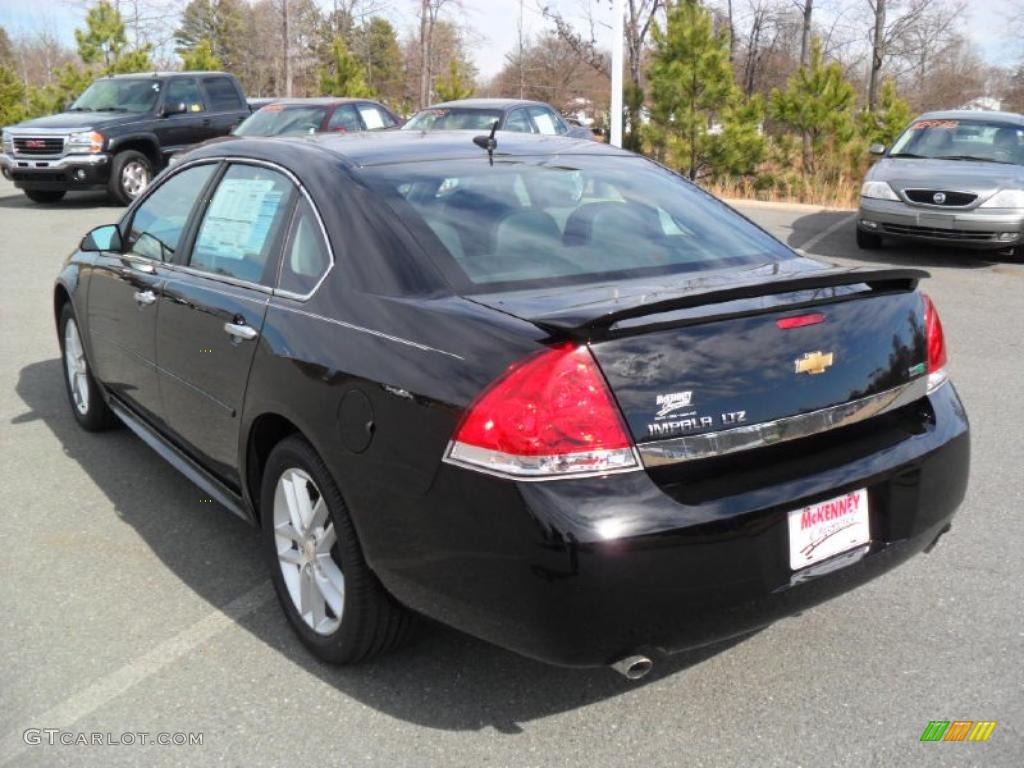 2011 Impala LTZ - Black / Ebony photo #2
