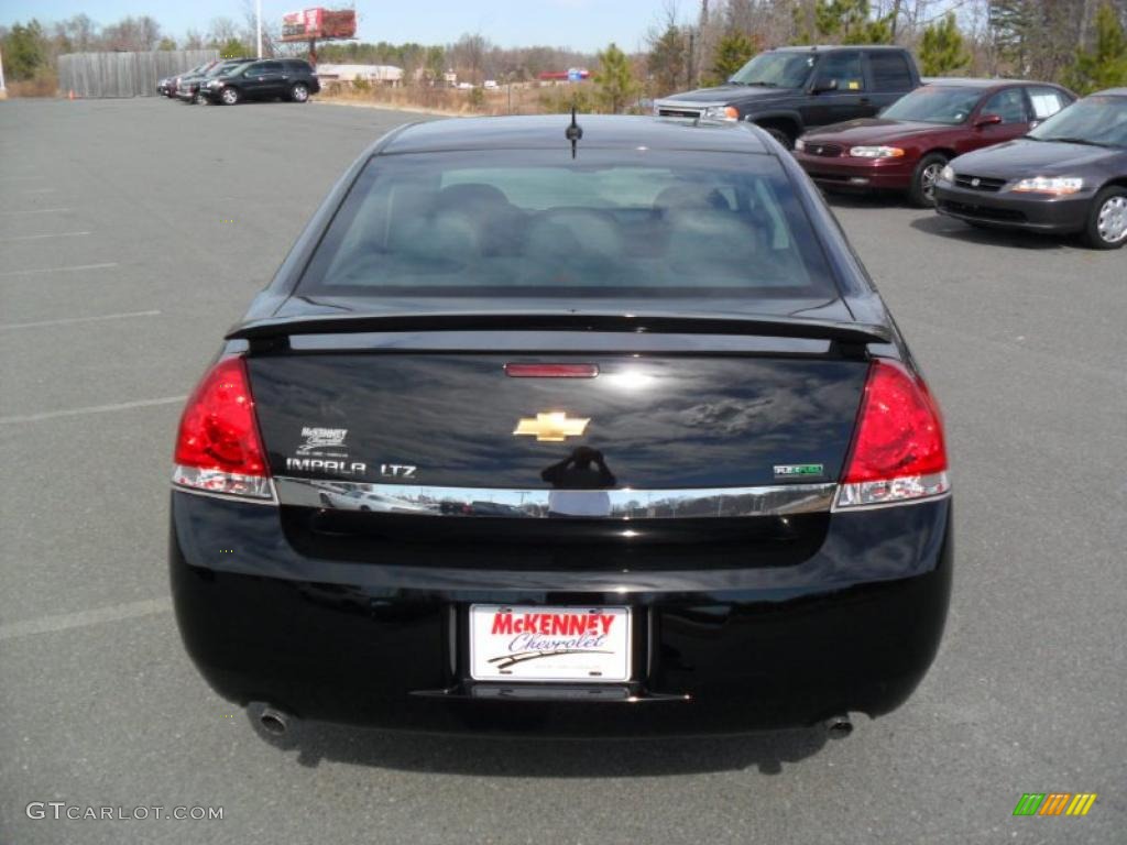 2011 Impala LTZ - Black / Ebony photo #3