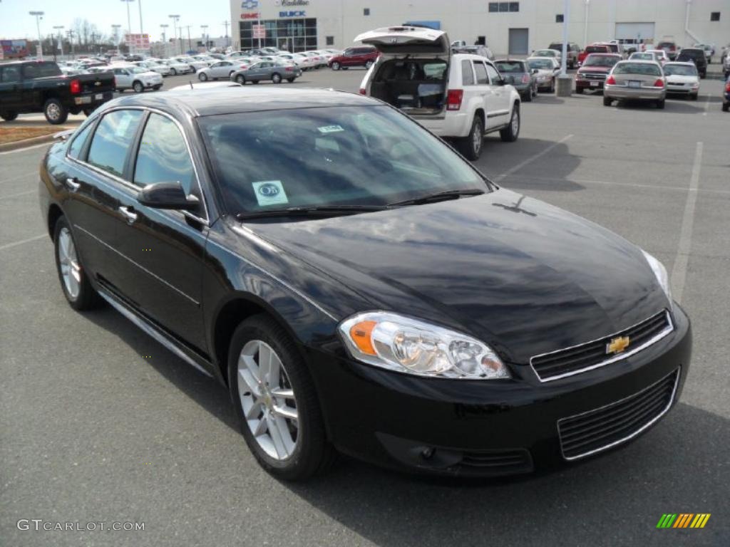 2011 Impala LTZ - Black / Ebony photo #5