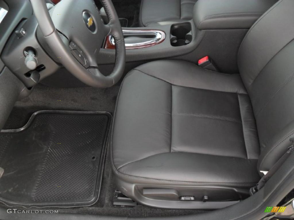 Ebony Interior 2011 Chevrolet Impala LTZ Photo #45891360