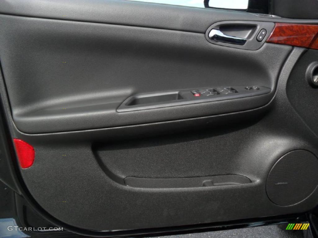 2011 Chevrolet Impala LTZ Ebony Door Panel Photo #45891369