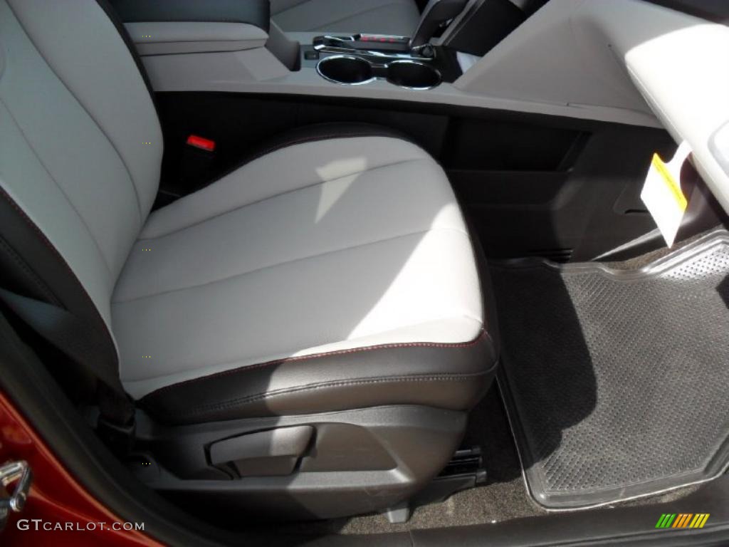 Light Titanium Interior 2011 GMC Terrain SLT Photo #45891474