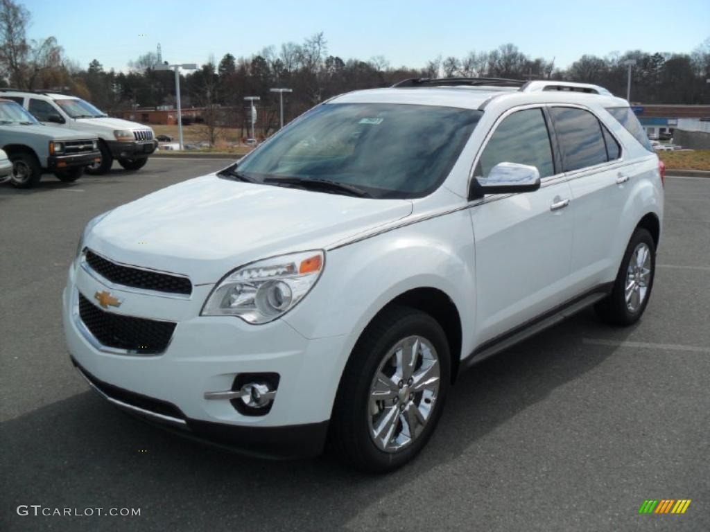 Summit White 2011 Chevrolet Equinox LTZ AWD Exterior Photo #45891570