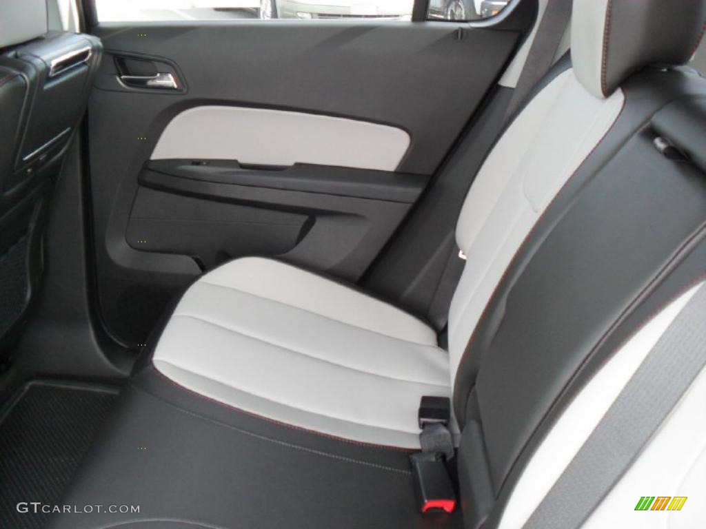 Light Titanium/Jet Black Interior 2011 Chevrolet Equinox LTZ AWD Photo #45891615