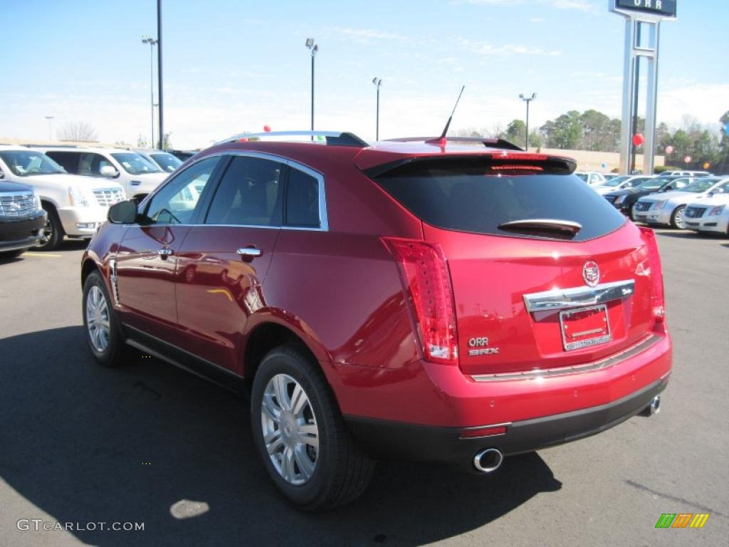 2011 SRX FWD - Crystal Red Tintcoat / Shale/Ebony photo #3