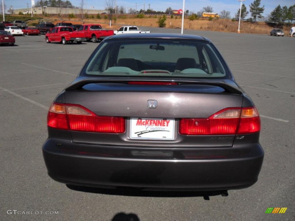1999 Accord LX Sedan - Raisin Pearl / Gray photo #3