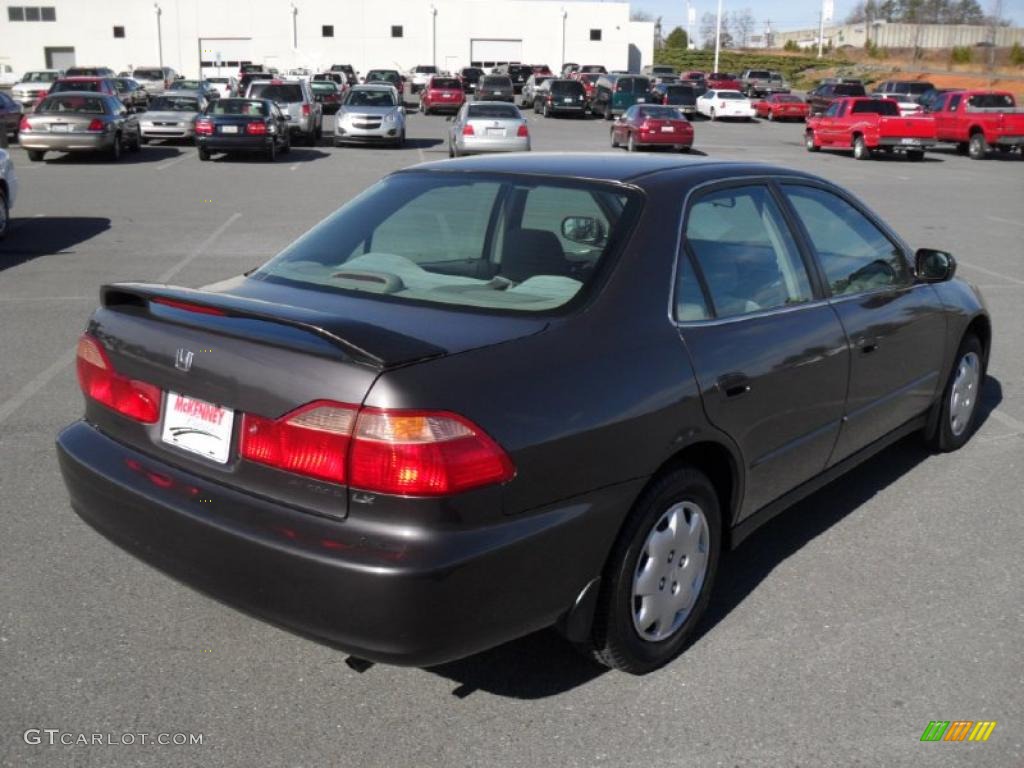 1999 Accord LX Sedan - Raisin Pearl / Gray photo #4