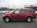 2008 Red Brawn Nissan Pathfinder S  photo #2