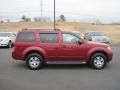 2008 Red Brawn Nissan Pathfinder S  photo #6