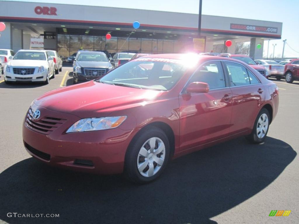 Barcelona Red Metallic Toyota Camry