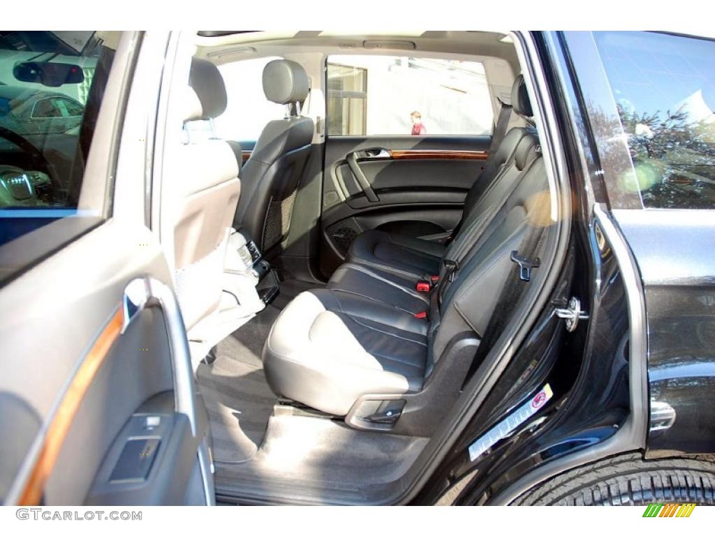 Black Interior 2009 Audi Q7 3.6 Premium quattro Photo #45893922