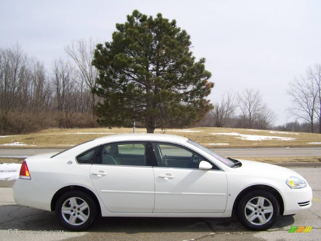 2008 Impala LS - White / Gray photo #1