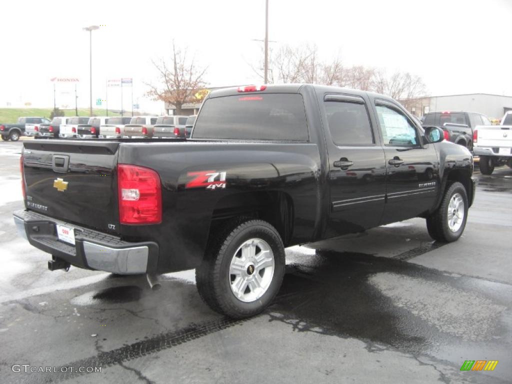 2011 Silverado 1500 LTZ Crew Cab 4x4 - Black / Ebony photo #5