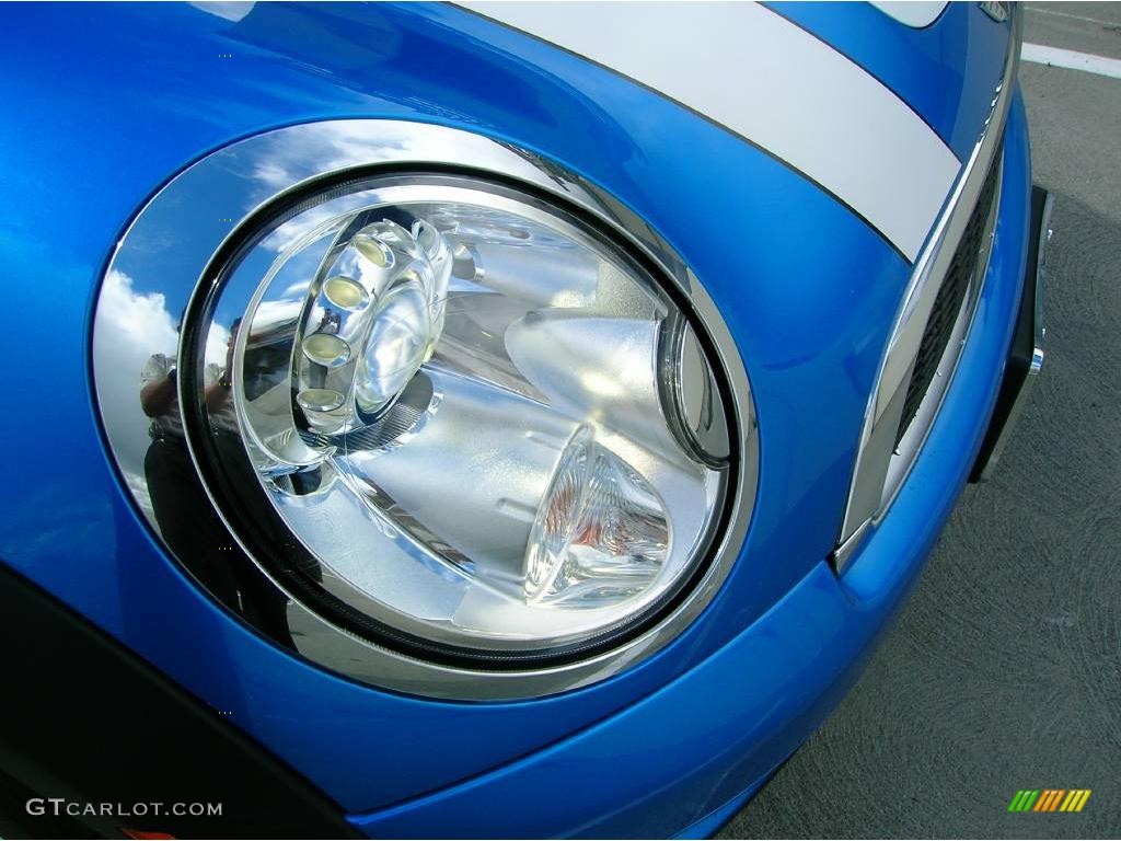 2007 Cooper S Hardtop - Laser Blue Metallic / Carbon Black/Carbon Black photo #11