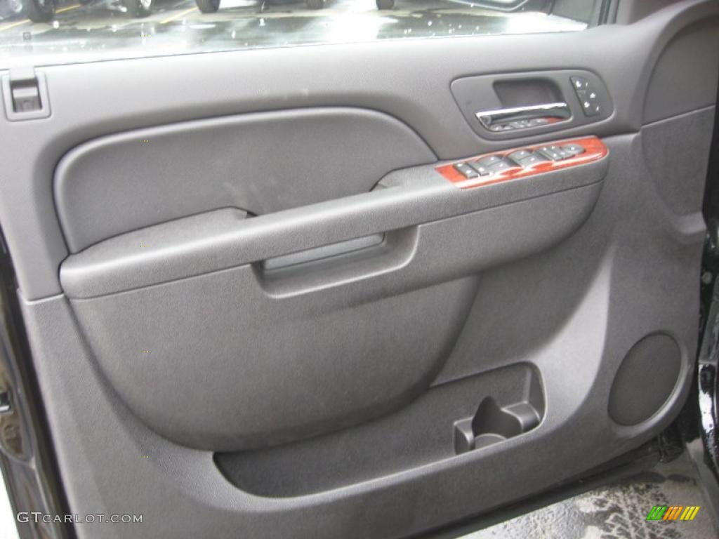 2011 Chevrolet Silverado 1500 LTZ Crew Cab 4x4 Ebony Door Panel Photo #45894972