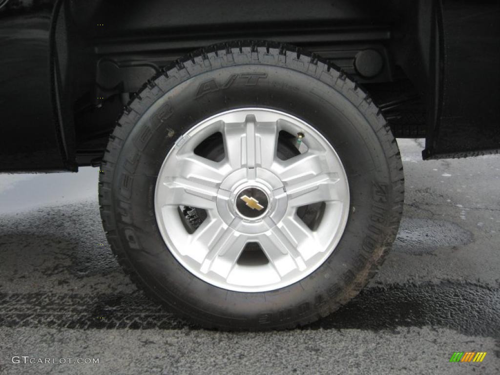 2011 Chevrolet Silverado 1500 LTZ Crew Cab 4x4 Wheel Photo #45895002