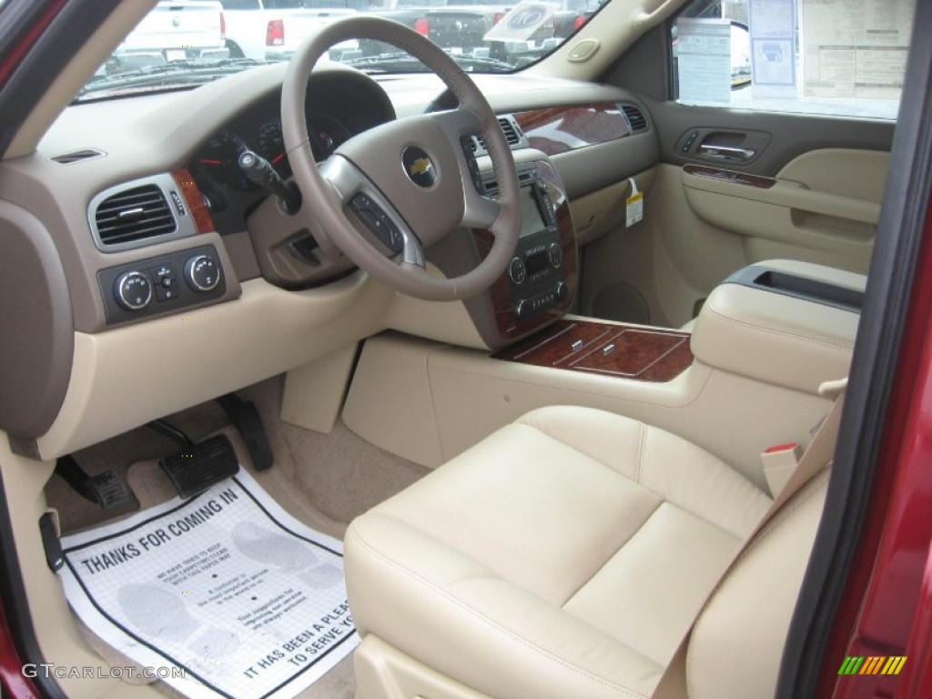 Light Cashmere/Dark Cashmere Interior 2011 Chevrolet Suburban LTZ 4x4 Photo #45895113