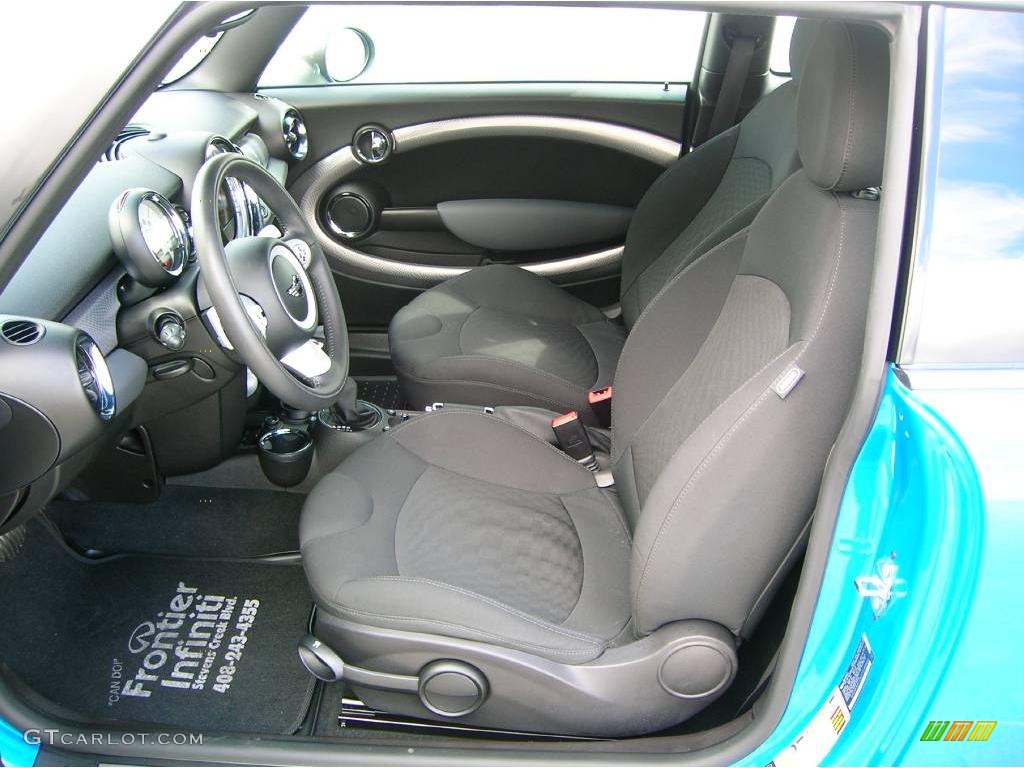 2007 Cooper S Hardtop - Laser Blue Metallic / Carbon Black/Carbon Black photo #13