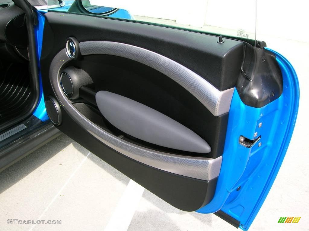 2007 Cooper S Hardtop - Laser Blue Metallic / Carbon Black/Carbon Black photo #21