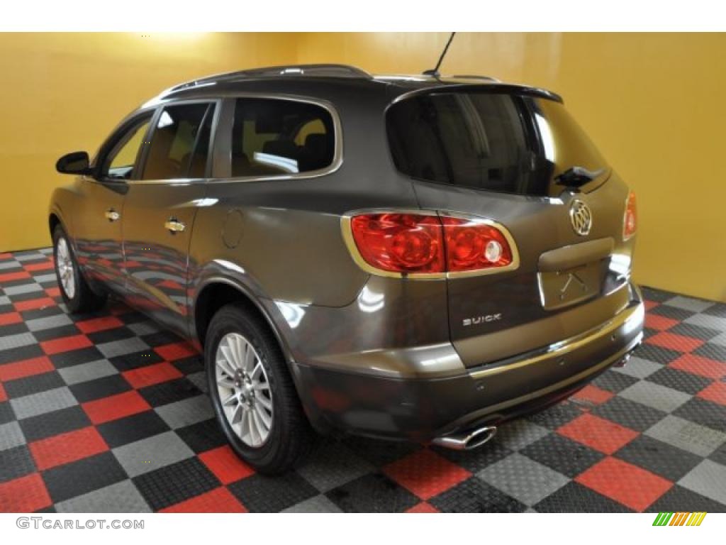 2008 Enclave CXL AWD - Cocoa Metallic / Cashmere/Cocoa photo #3