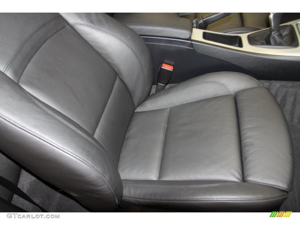 2008 3 Series 335i Coupe - Black Sapphire Metallic / Black photo #51