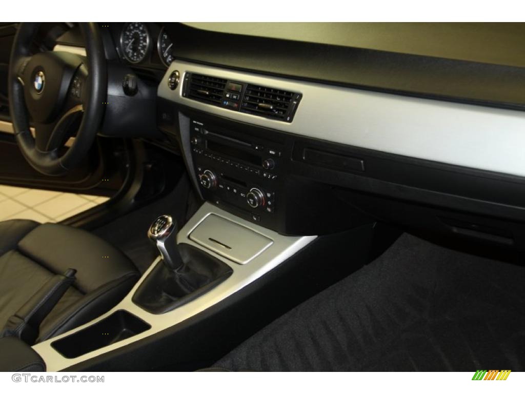 2008 3 Series 335i Coupe - Black Sapphire Metallic / Black photo #52