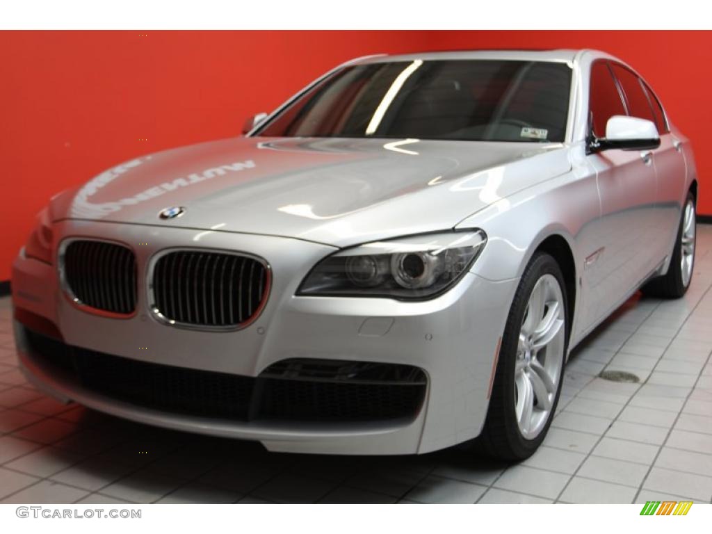 Titanium Silver Metallic 2011 BMW 7 Series 750i Sedan Exterior Photo #45896835