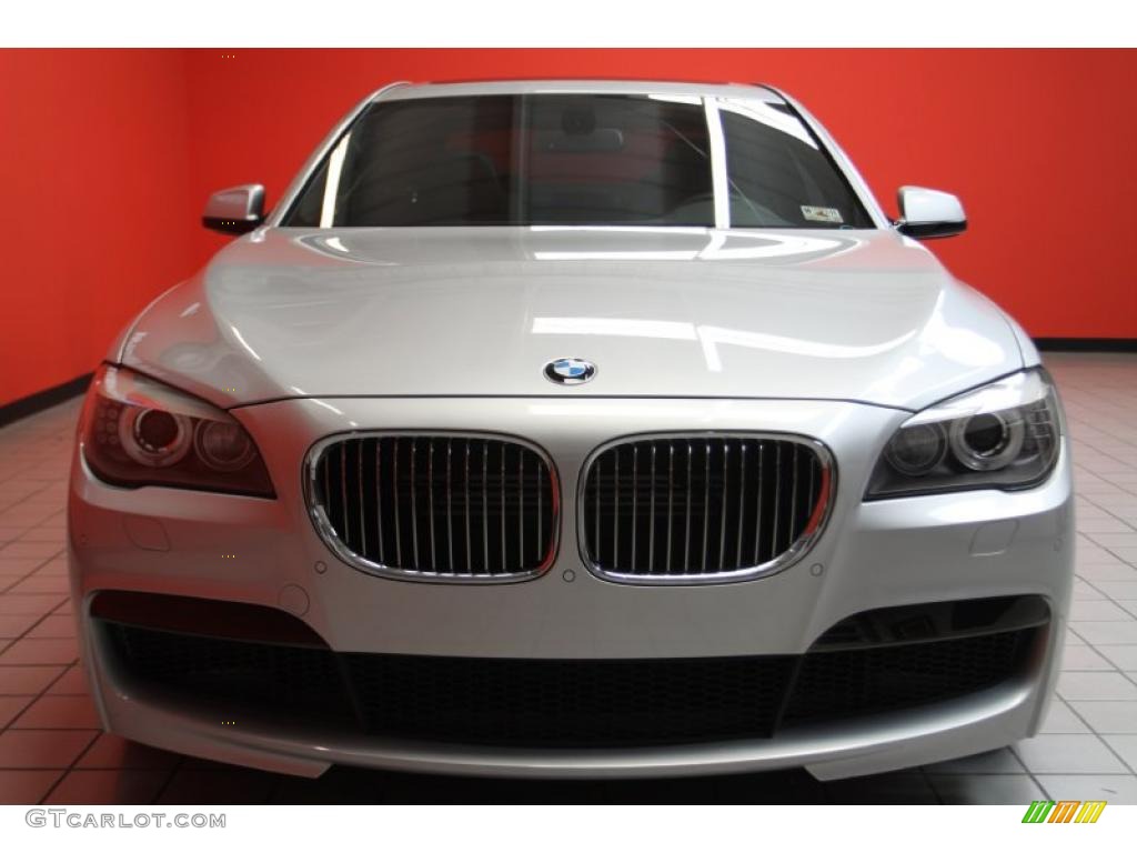 Titanium Silver Metallic 2011 BMW 7 Series 750i Sedan Exterior Photo #45897216