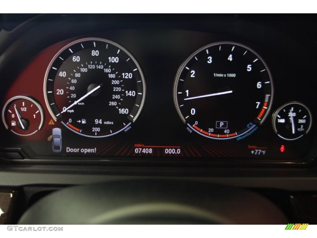2011 BMW 7 Series 750i Sedan Gauges Photo #45897588