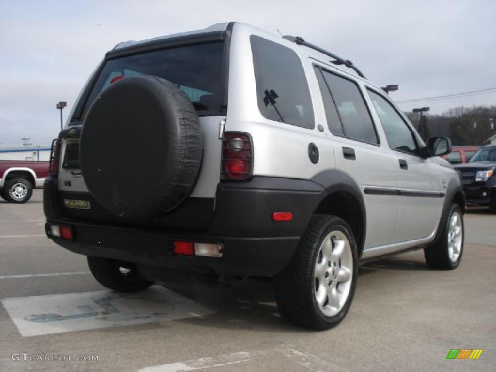 2003 Freelander SE - Zambezi Silver Metallic / Black photo #3