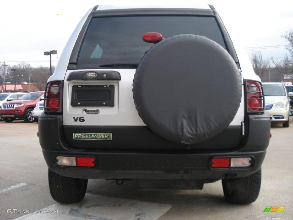 2003 Freelander SE - Zambezi Silver Metallic / Black photo #4