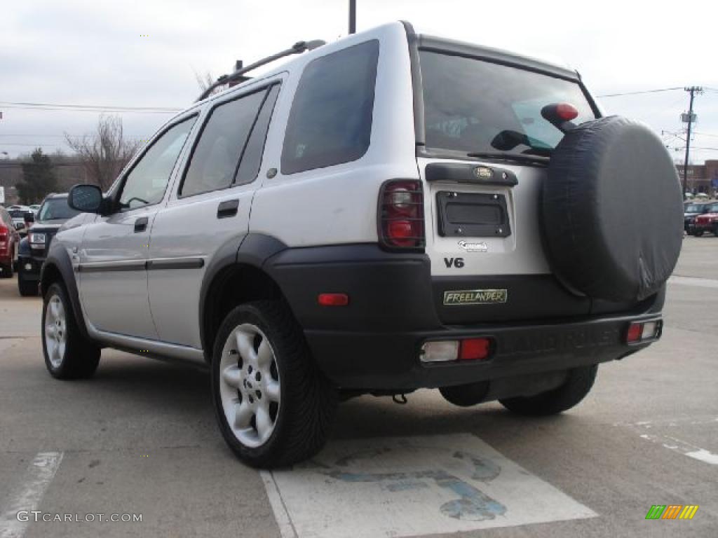 2003 Freelander SE - Zambezi Silver Metallic / Black photo #5