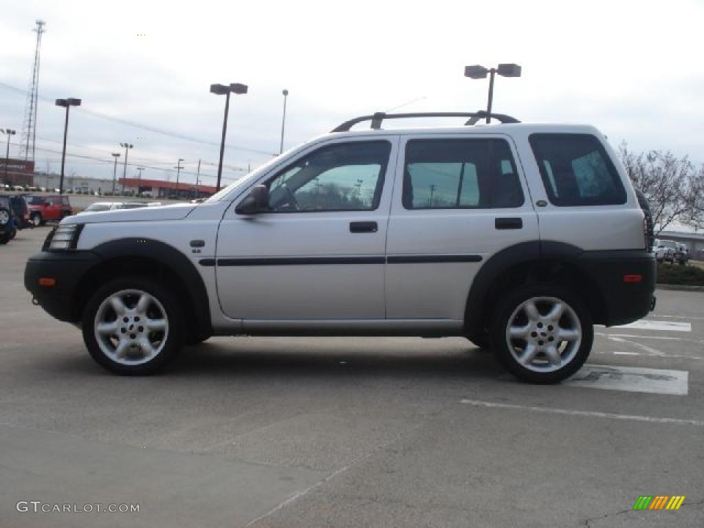 2003 Freelander SE - Zambezi Silver Metallic / Black photo #6