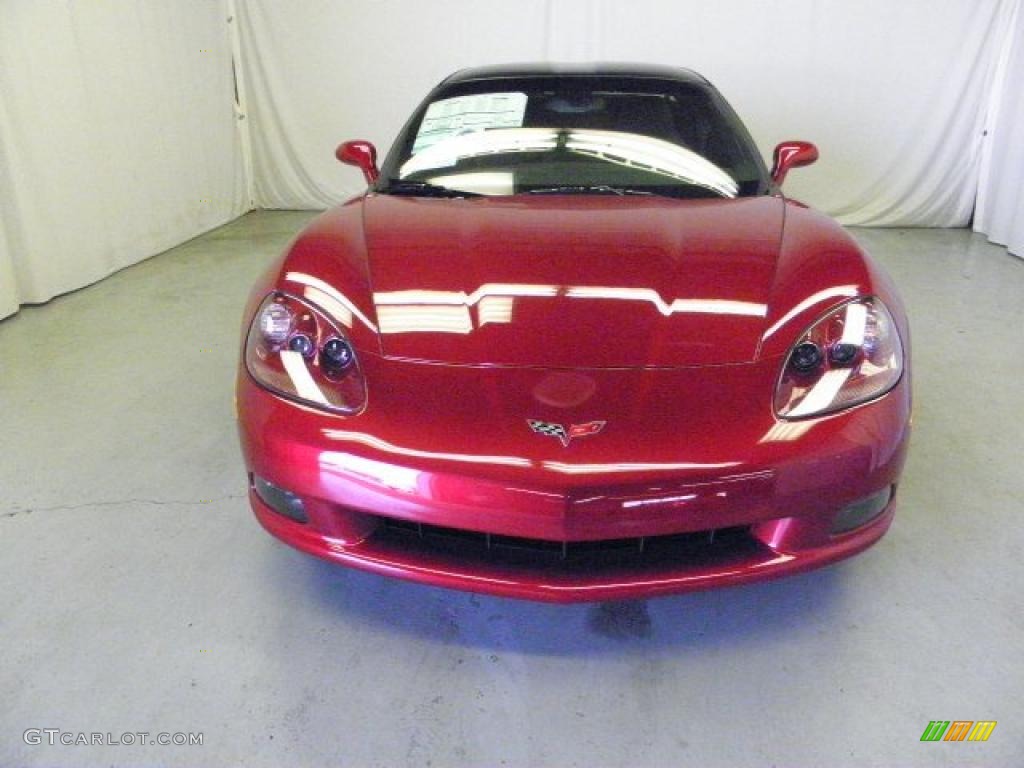 2011 Corvette Coupe - Crystal Red Tintcoat Metallic / Ebony Black photo #2