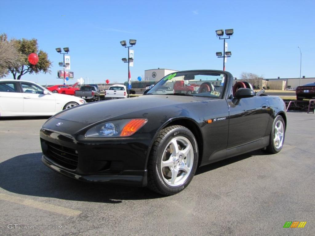 2000 S2000 Roadster - Berlina Black / Black/Red Leather photo #4