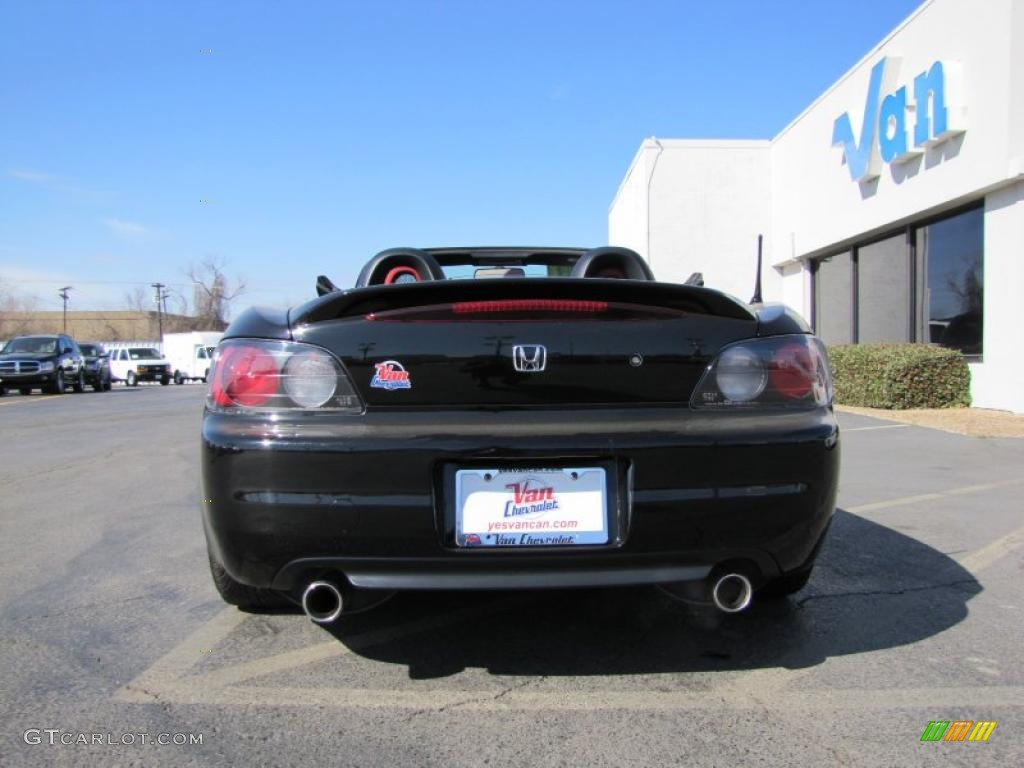 2000 S2000 Roadster - Berlina Black / Black/Red Leather photo #7